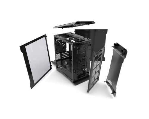 Корпус PHANTEKS Enthoo Evolv mATX Tempered Glass, Anthracite Grey Edition, RGB LED иллюминация, Micro ATX