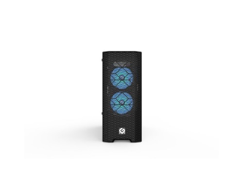 Корпус MetallicGear NEO Air Black, 2х 120mm RGB Fan, боковая панель Tempered Glass, Mid-Tower