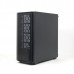 Корпус Powercase Alisio Mesh M Black, Tempered Glass, 1х 120mm fan, черный, ATX  (CASMB-F1)