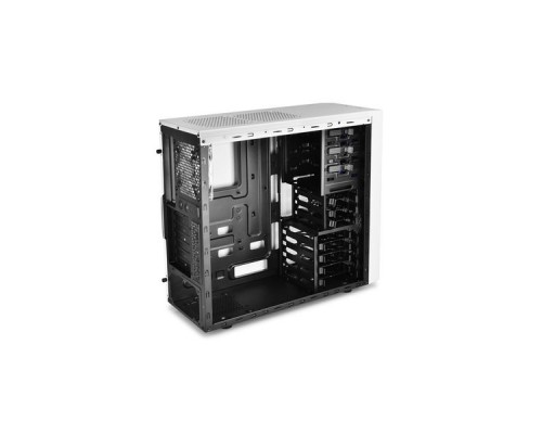 Корпус Deepcool TESSERACT SW WHITE без БП, боковое окно (акрил), белый, ATX