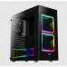 Корпус Aerocool Tor без БП, ATX, боковое окно, закаленное стекло, пульт ДУ, контроллер вентиляторов, черный