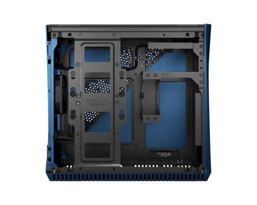 Корпус Fractal Design ERA ITX COBALT - TG / Mini-ITX / 1x80mm fan inc. / FD-CA-ERA-ITX-BU