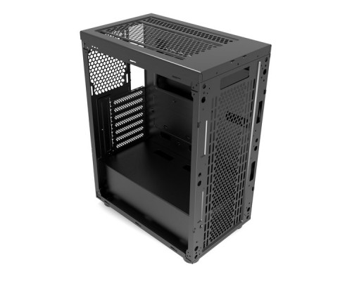 Корпус 1STPLAYER RAINBOW R6-A / ATX, tempered glass side panel / 1x 120mm LED fan inc. / R6-A-1R1