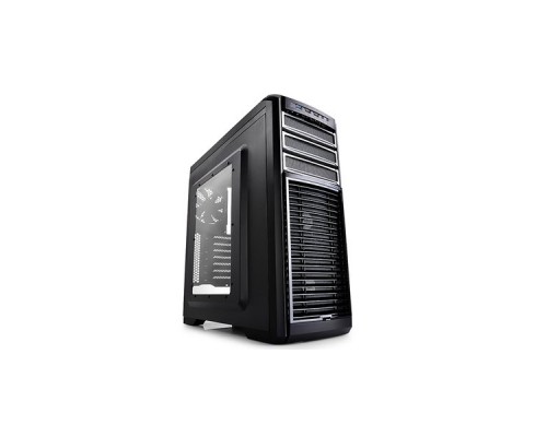 Корпус Deepcool KENDOMEN TI без БП, боковое окно (акрил), черный, ATX