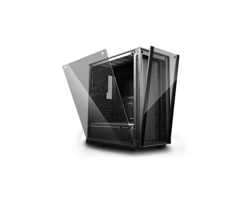 Корпус Deepcool MATREXX 70 без БП, боковое окно (закаленное стекло), черный, E-ATX