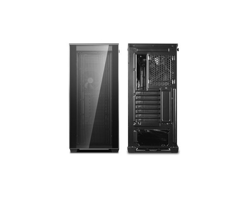 Корпус Deepcool MATREXX 70 без БП, боковое окно (закаленное стекло), черный, E-ATX