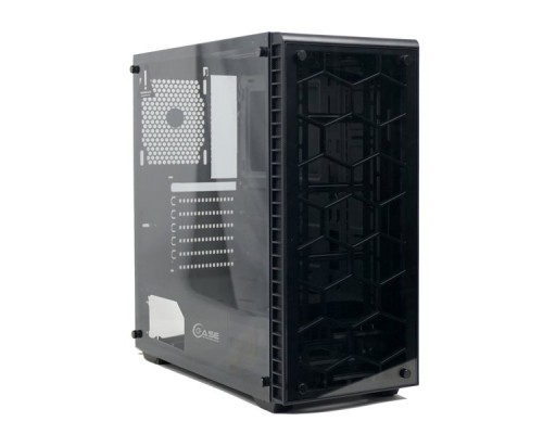 Корпус Powercase Attica G, Tempered Glass, черный, E-ATX  (CAGB-F0)