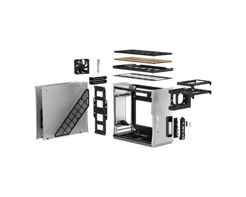 Корпус Fractal Design ERA ITX SILVER - WHITE OAK / Mini-ITX / 1x80mm fan inc. / FD-CA-ERA-ITX-SI