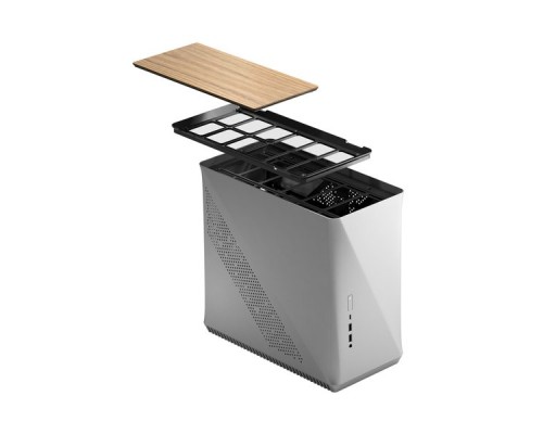 Корпус Fractal Design ERA ITX SILVER - WHITE OAK / Mini-ITX / 1x80mm fan inc. / FD-CA-ERA-ITX-SI