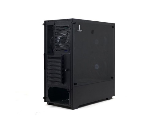 Корпус Powercase Alisio D3 Black ARGB, Tempered Glass, 2х 120mm fan + 1x 120mm ARGB fan, ARGB Strip, черный, ATX  (CADB-F2A1)