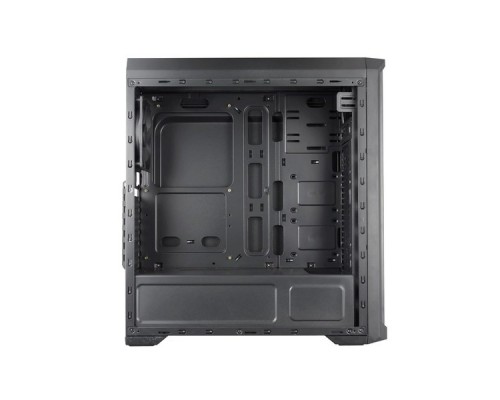 Корпус Cougar MX330-G, без БП, большое боковое окно из закалённого стекла, чёрный, ATX