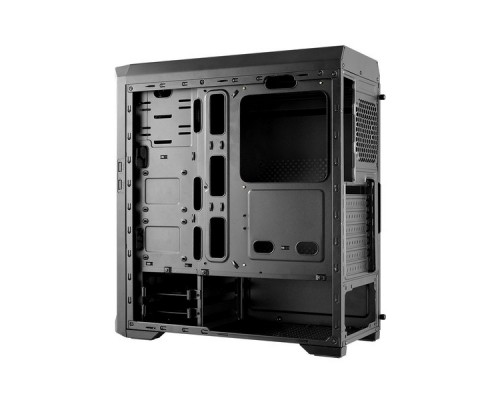 Корпус Cougar MX330-G, без БП, большое боковое окно из закалённого стекла, чёрный, ATX