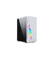 Корпус Powercase Maestro Z3 White RGB, Tempered Glass, 3x 120mm fan, RGB strip, белый, ATX  (CMAZW-F3)                                                                                                                                                    
