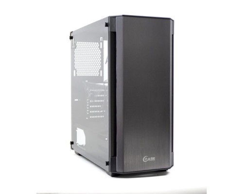 Корпус Powercase Attica Aluminium, Tempered Glass, черный, E-ATX (CAAB-F0)