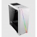 Корпус Aerocool Cylon White без БП, боковое окно, Card Reader, RGB, ATX, белый