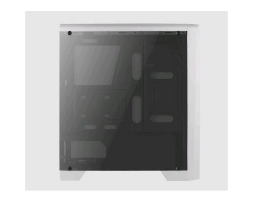 Корпус Aerocool Cylon White без БП, боковое окно, Card Reader, RGB, ATX, белый