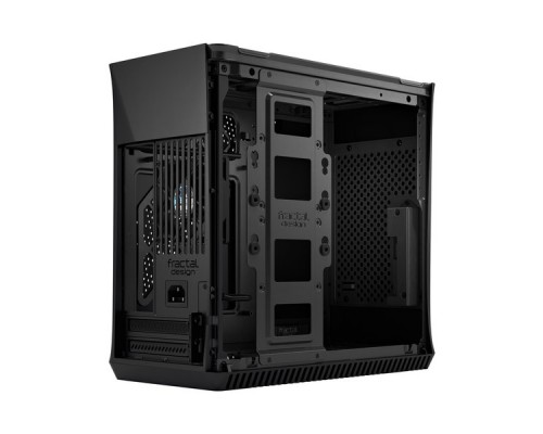 Корпус Fractal Design ERA ITX CARBON - TG / Mini-ITX / 1x80mm fan inc. / FD-CA-ERA-ITX-BK