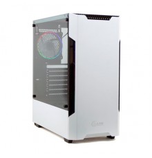 Корпус Powercase Alisio X3 White ARGB, Tempered Glass, 2х 120mm fan + 1x 120mm ARGB fan, ARGB Strip inside, белый, ATX  (CAXW-F2A1)                                                                                                                       