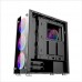 Корпус 1STPLAYER FIRE DANCING V6 / ATX, tempered glass side panels / 4x 120mm LED fans inc. / V6-4R1