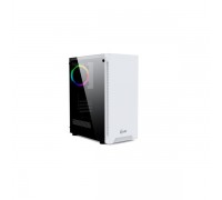 Корпус Powercase Maestro X3 White, Tempered Glass, 2х 120mm fan + 1x 120mm 5-color fan, белый, ATX  (CMAXW-F2L1)                                                                                                                                          