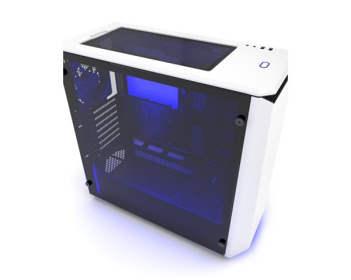 Корпус PHANTEKS Eclipse P400 Tempered Glass, Glacier White, RGB LED иллюминация, Mid-Tower