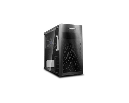 Корпус Deepcool MATREXX 30 без БП, боковое окно (закаленное стекло), черный, MICRO ATX/MINI-ITX