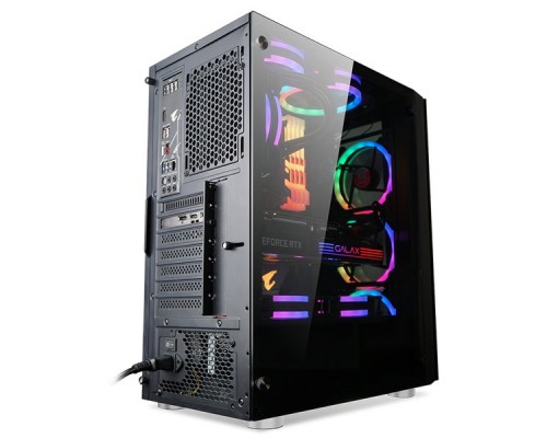 Корпус 1STPLAYER BLACK.SIR B7-A / ATX, tempered glass / 4x 120mm RGB fans inc. / B7-A-4M2