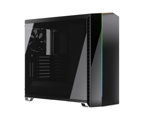 Корпус Fractal Design VECTOR RS - DARK TG / E-ATX, mid tower, dark tint tempered glass side panels / 3x140mm fans inc. / FD-C-VER1A-02