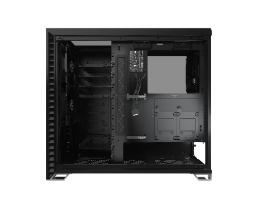 Корпус Fractal Design VECTOR RS - DARK TG / E-ATX, mid tower, dark tint tempered glass side panels / 3x140mm fans inc. / FD-C-VER1A-02