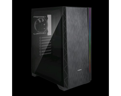 Корпус ZALMAN Z3 NEO, без БП, боковое окно (закаленное стекло), черный,  ATX