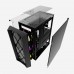 Корпус Powercase Rhombus X3 Mesh LED, Tempered Glass, 3x 120mm 5-color fan, чёрный, ATX  (CMRMX-L3)