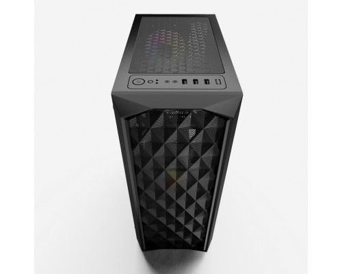 Корпус Powercase Diamond Mesh LED CMDM-L1