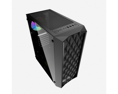 Корпус Powercase Diamond Mesh LED CMDM-L1