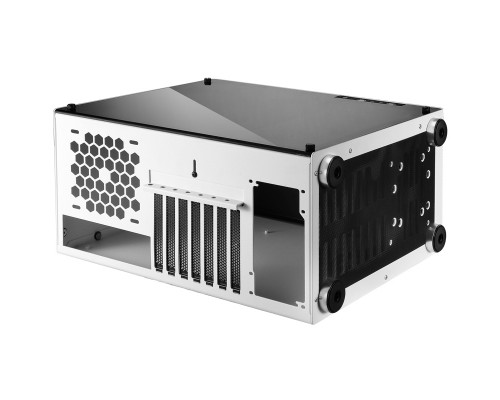 Корпус JONSBO U4 White без БП, боковая панель из закаленного стекла, mini-ITX, micro-ATX, ATX, белый