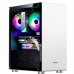 Корпус JONSBO U4 White без БП, боковая панель из закаленного стекла, mini-ITX, micro-ATX, ATX, белый