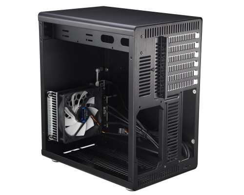 Корпус JONSBO RM2 Black без БП, mini-ITX, micro-ATX, ATX, черный