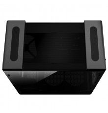 Корпус JONSBO U5 Black без БП, боковые панели из закаленного стекла, mini-ITX, micro-ATX, ATX, черный                                                                                                                                                     