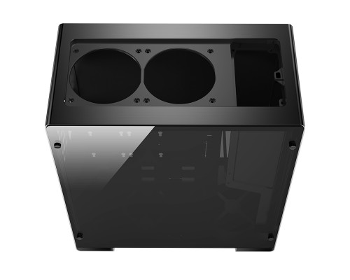 Корпус JONSBO U5 Black без БП, боковые панели из закаленного стекла, mini-ITX, micro-ATX, ATX, черный