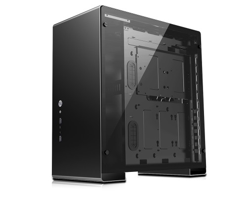 Корпус JONSBO U5 Black без БП, боковые панели из закаленного стекла, mini-ITX, micro-ATX, ATX, черный