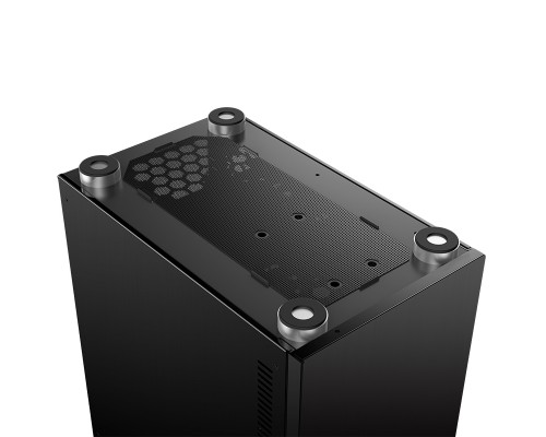 Корпус JONSBO C3-PLUS без БП, боковая панель из закаленного стекла, mini-ITX, micro-ATX, черный