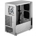 Корпус JONSBO U4 Silver без БП, боковая панель из закаленного стекла, mini-ITX, micro-ATX, ATX, серебристый