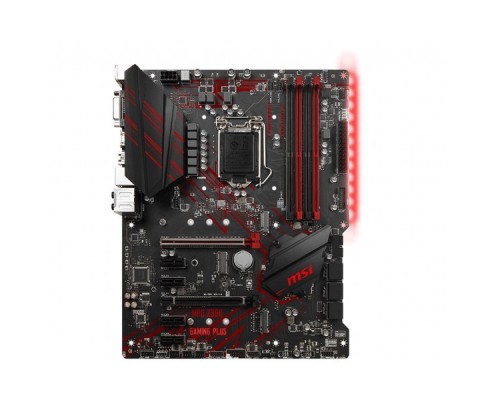 Материнская плата MSI MPG Z390 GAMING PLUS / Intel Z390 LGA1151 4xDDR4-4400 2xPCIEX16 4xPCIEX1 6xSATA 3xM.2 USB-C 3xUSB3.1 2xUSB2.0 DVI HDMI ATX / RTL