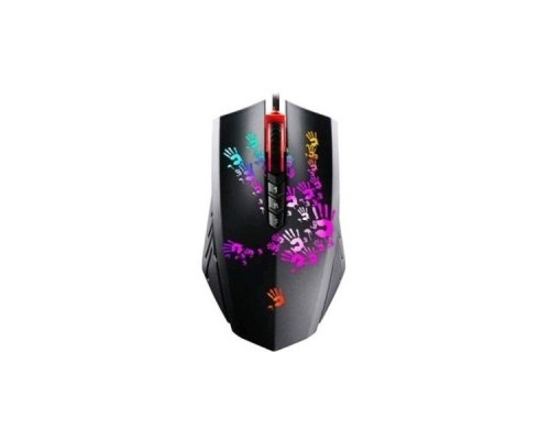 Мышь игровая A4Tech Bloody  A6081 / USB Gaming / Wired / 7 кнопок / 4000dpi / Black (в комплекте коврик B-081)