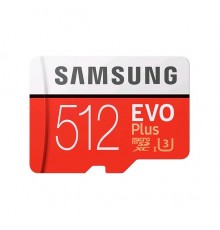 Карта памяти MicroSDXC 512GB Samsung EVO Plus Class 10 (UHS-I U1) + SD адаптер MB-MC512HA/RU                                                                                                                                                              