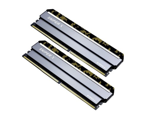 Модуль памяти DDR4 G.SKILL SNIPER X 16GB (2x8GB kit) 3600MHz CL19 1.35V / F4-3600C19D-16GSXKB / DIGITAL CAMO