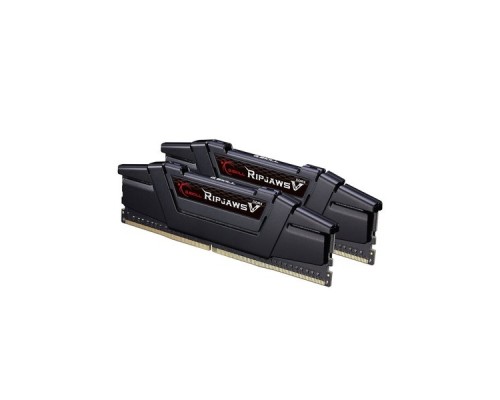 Модуль памяти DDR4 G.SKILL RIPJAWS V 16GB (2x8GB kit) 3466MHz CL16 1.35V / F4-3466C16D-16GVK / CLASSIC BLACK