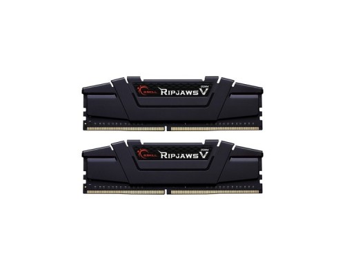 Модуль памяти DDR4 G.SKILL RIPJAWS V 16GB (2x8GB kit) 3466MHz CL16 1.35V / F4-3466C16D-16GVK / CLASSIC BLACK