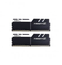 Модуль памяти DDR4 G.SKILL TRIDENT Z 16GB (2x8GB kit) 3600MHz CL17 1.35V / F4-3600C17D-16GTZKW / BLACK-WHITE                                                                                                                                              