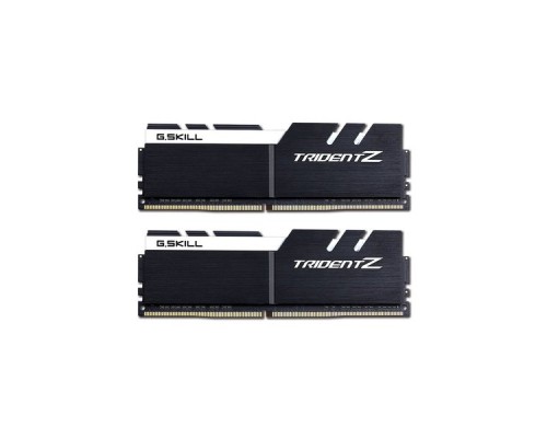 Модуль памяти DDR4 G.SKILL TRIDENT Z 16GB (2x8GB kit) 3600MHz CL17 1.35V / F4-3600C17D-16GTZKW / BLACK-WHITE