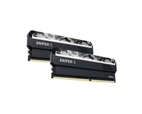 Модуль памяти DDR4 G.SKILL SNIPER X (AMD) 16GB (2x8GB kit) 3400MHz CL16 1.35V / F4-3400C16D-16GSXW / URBAN CAMO